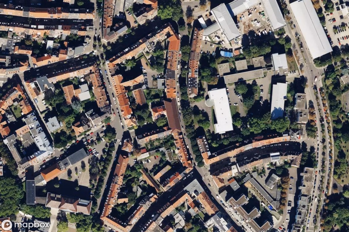 Vue aérienne satellite de Bunker, un Bunker abandonné à Saarbrücken, Allemagne