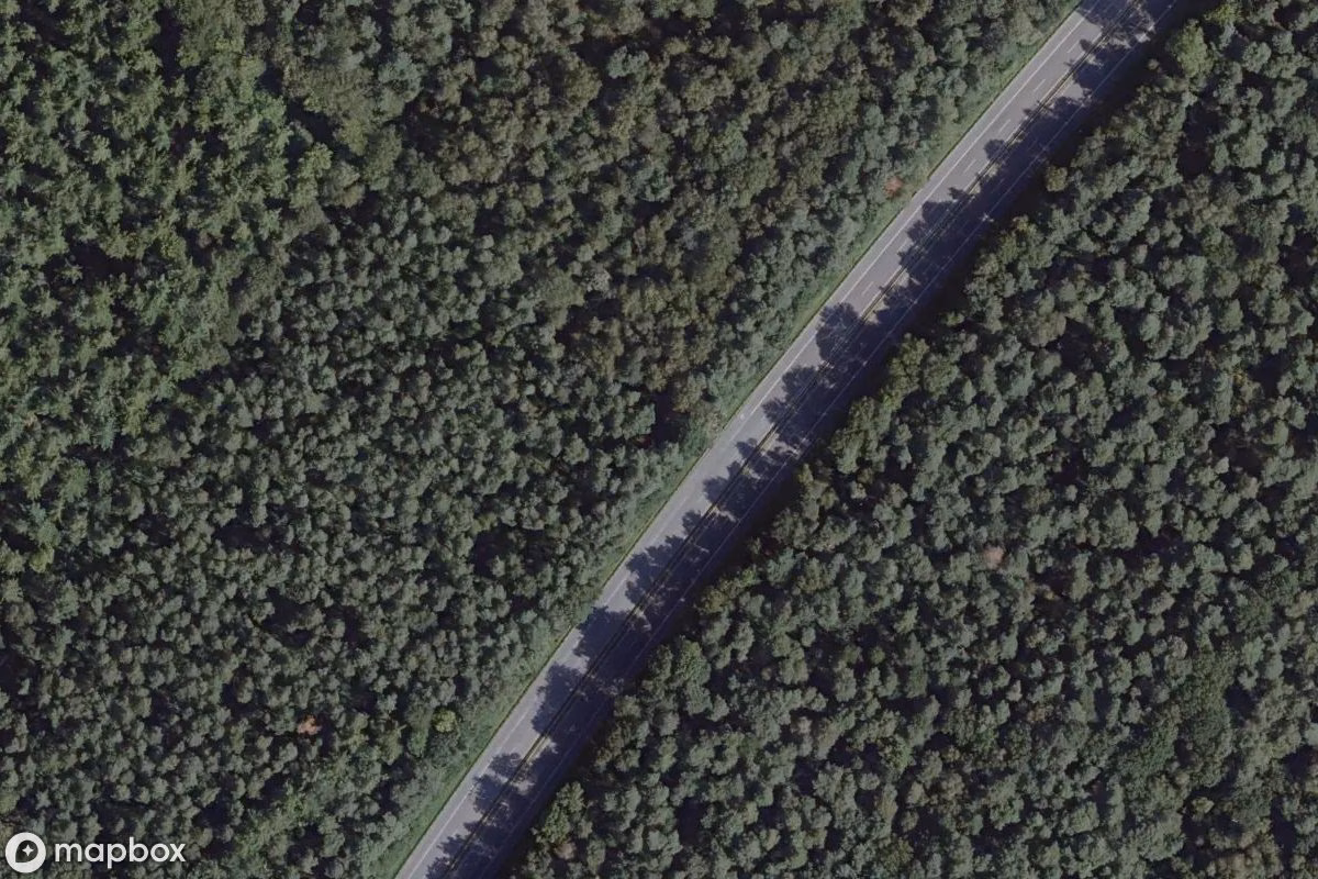 Műholdas légi felvétel Bunker helyszínről, egy elhagyatott Bunker itt: Marl, Németország