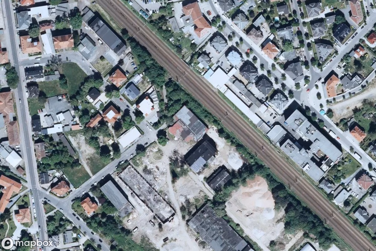 Satellitenansicht von Maschinenfabrik VALE, eine verlassene Fabrik in Heidenau, Deutschland