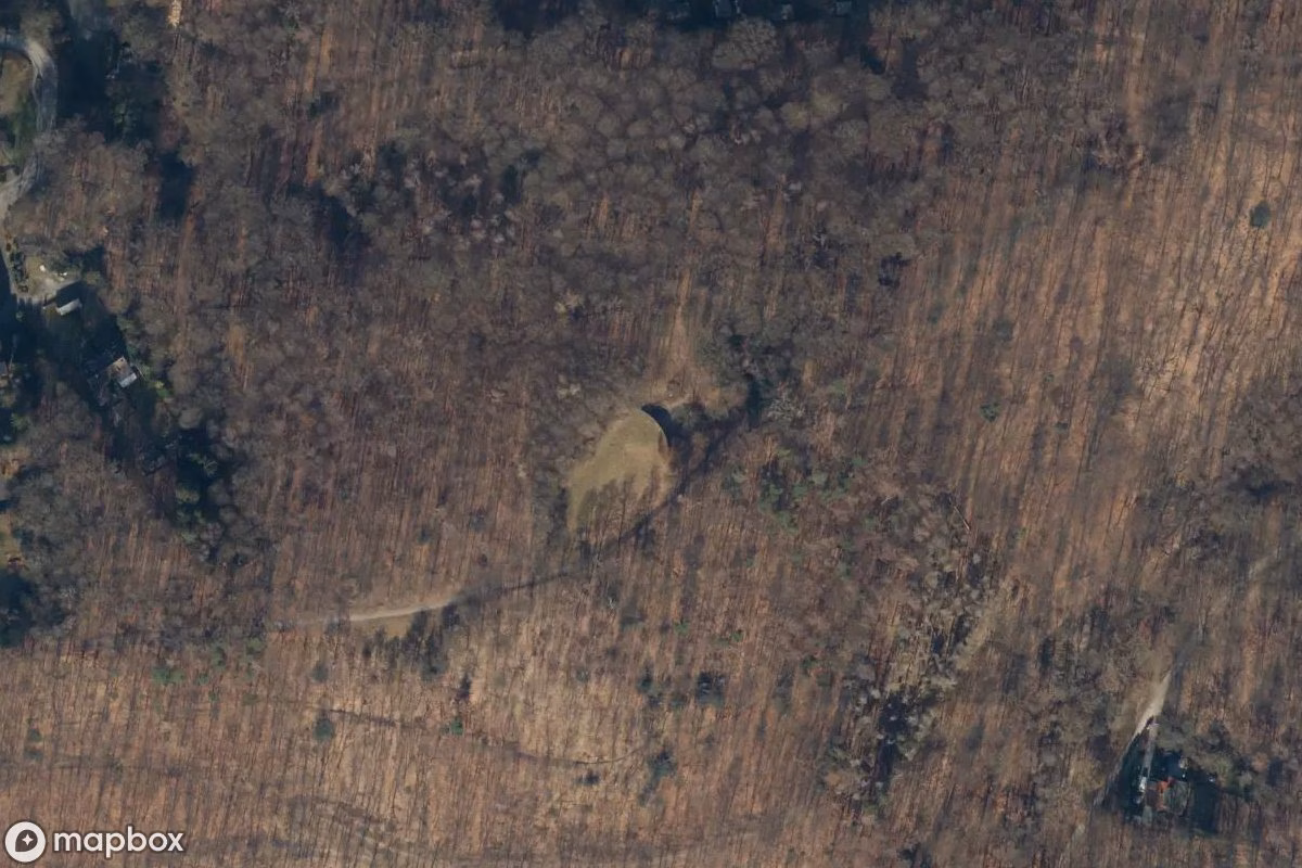 Satellitenansicht von Bunker, eine verlassene Bunker in Wuppertal, Deutschland