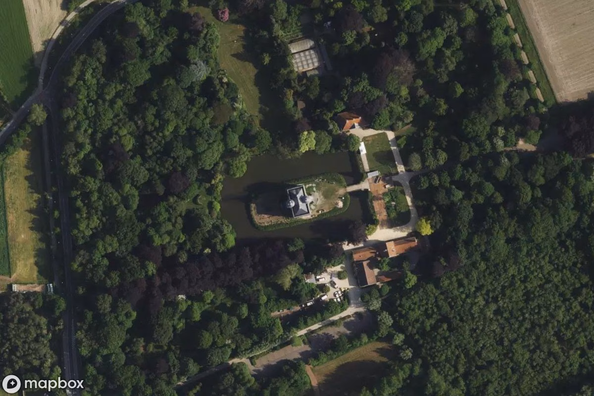 Satellitenansicht von Hof ter Saksen, eine verlassene Bauernhof in Beveren, Belgien
