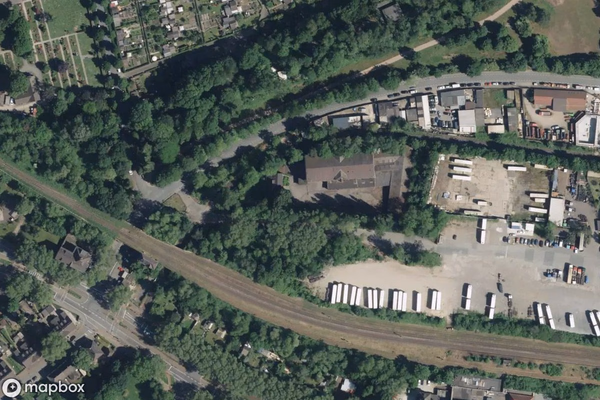 Satelitarny widok z lotu ptaka Toyland LEGAL LP, opuszczone  w Duisburg, Niemcy